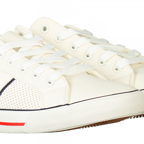 Ανδρικά αθλητικά παπούτσια Bestil λευκά, 3 - Kalapod.gr